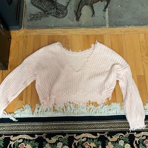 WILDFOX knit V sweater